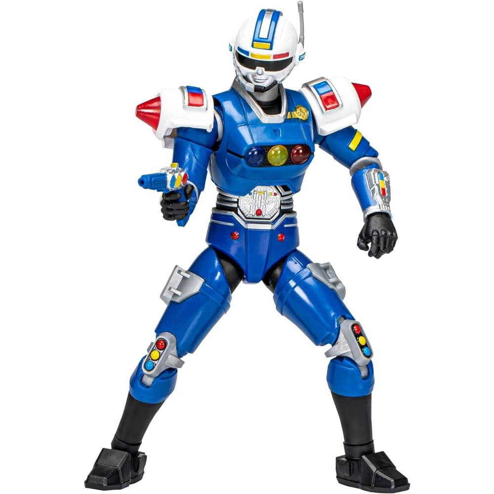 Power Rangers Lightning Collection - Turbo Blue Senturion Action Figure - Toys & Games:Action Figures & Accessories:Action Figures