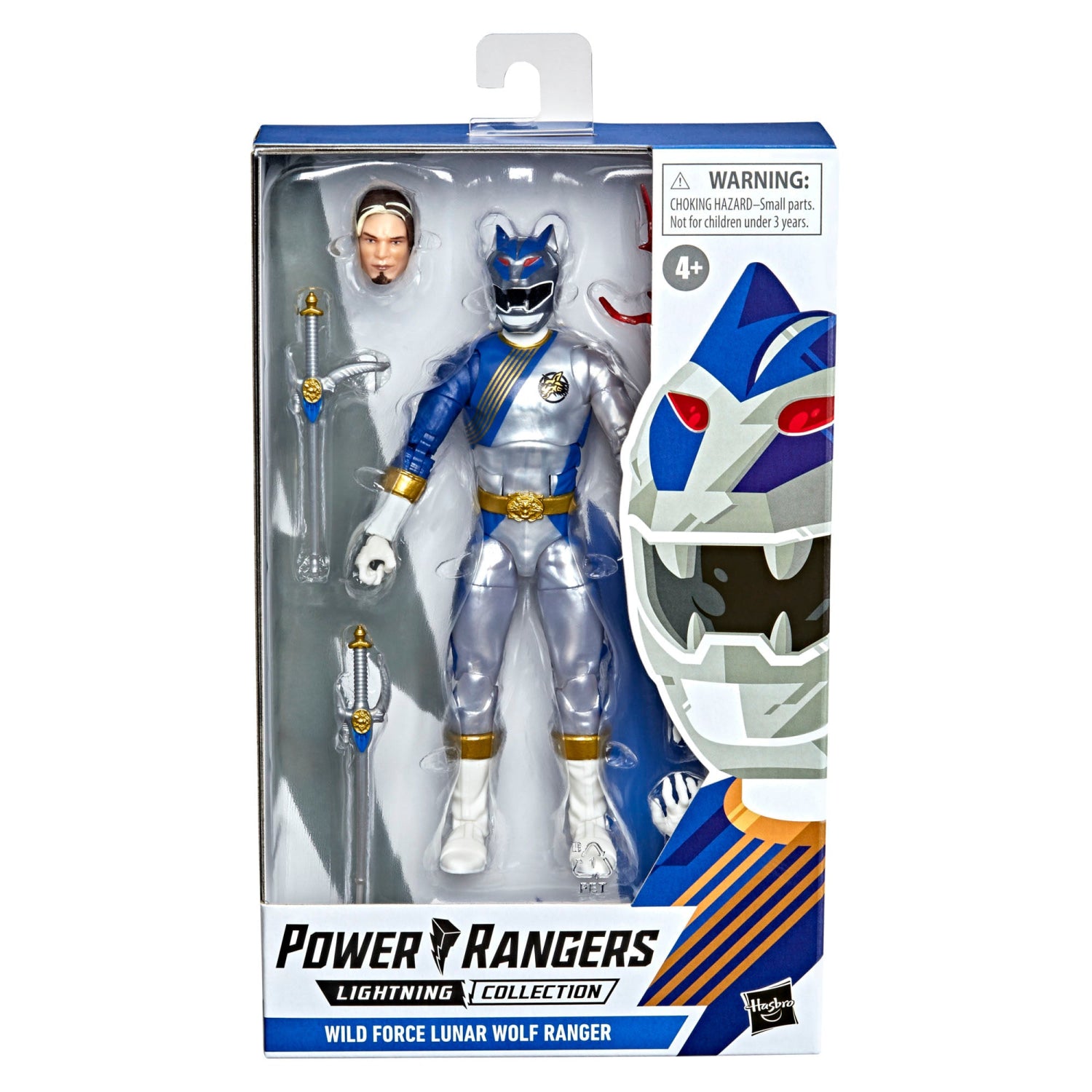 Power Rangers Lightning Collection - Wild Force Lunar Wolf Ranger Action Figure