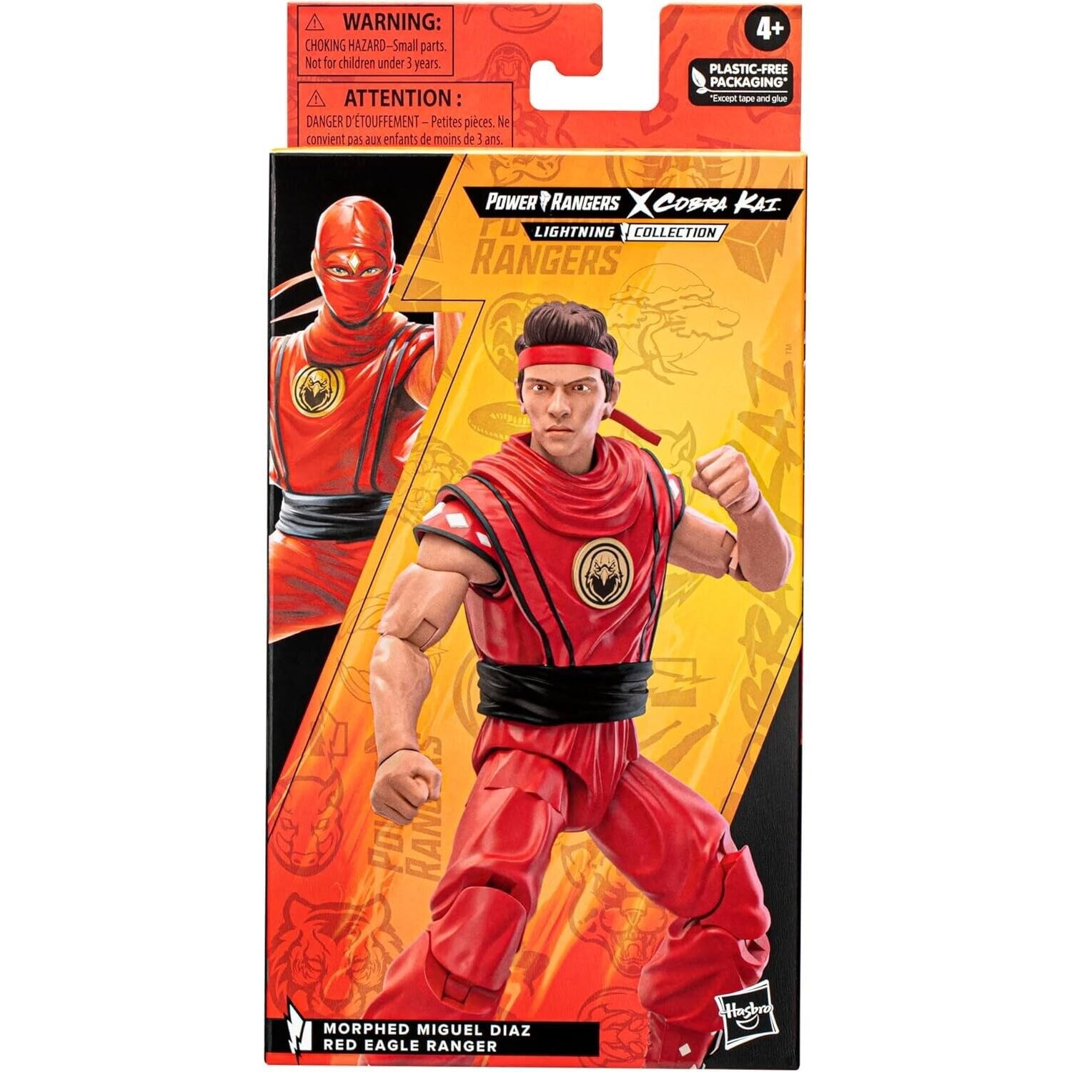 Power Rangers x Cobra Kai Lightning Collection - Morphed Miguel Diaz Red Ranger - Toys & Games:Action Figures & Accessories:Action Figures