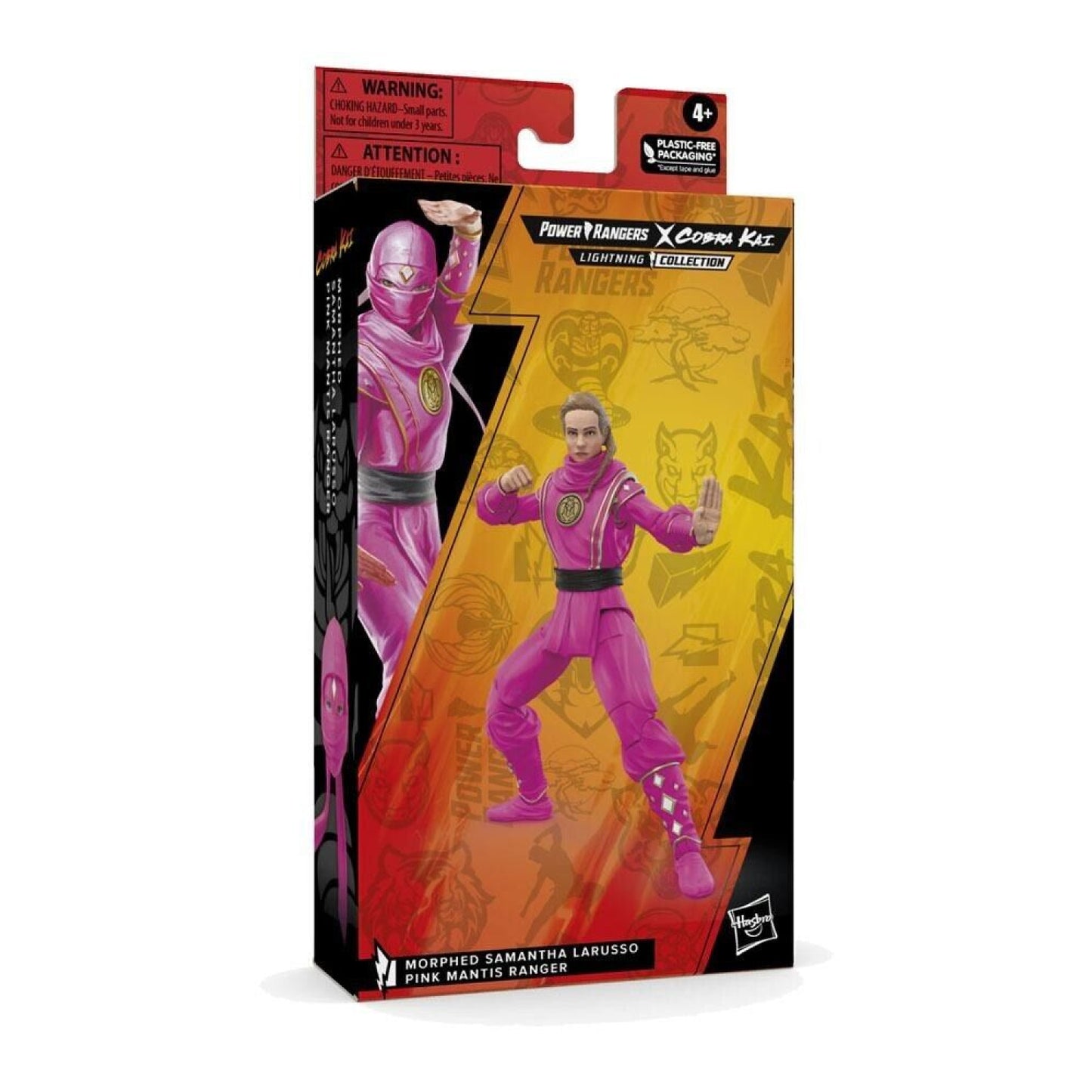 Power Rangers x Cobra Kai Lightning Collection - Morphed Samantha LaRusso Pink Mantis Ranger Figure - Toys & Games:Action Figures &