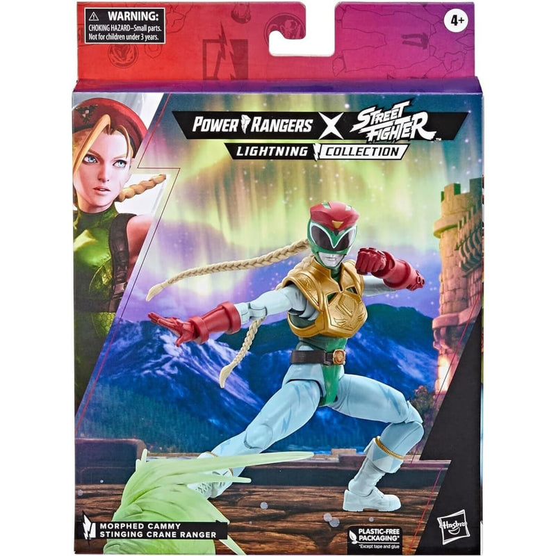 Power Rangers x Street Fighter Morphed Cammy Stinging Crane Ranger Action Figure - Toys & Games:Action Figures & Accessories:Action Figures