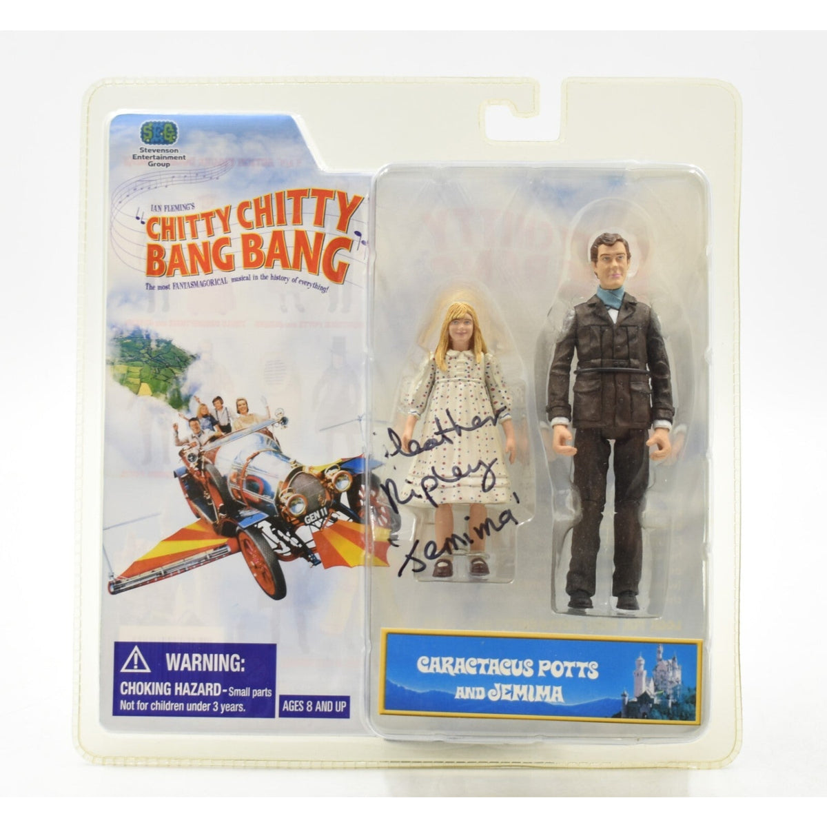 SEG Chitty Chitty Bang Bang - Caractacus Potter & Jemima *SIGNED ...