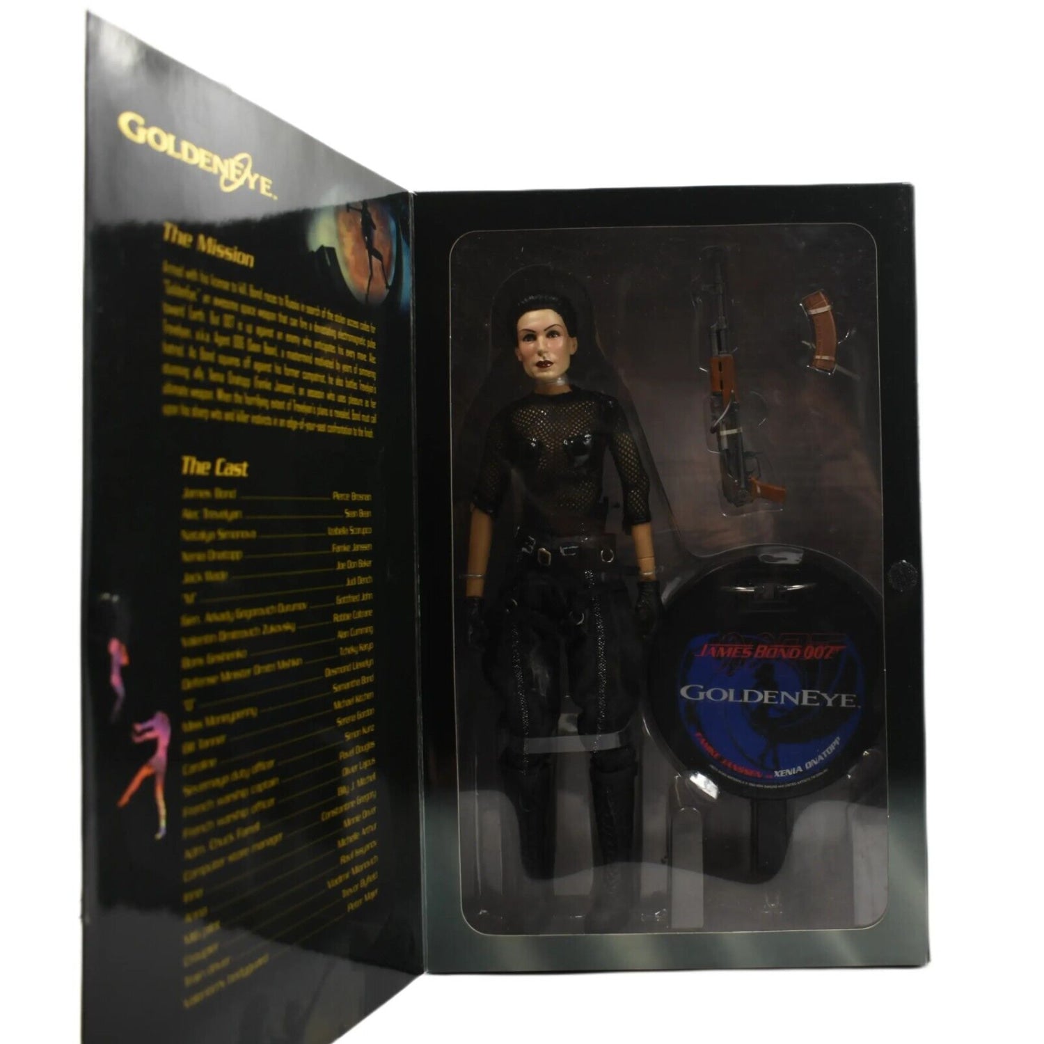 Sideshow James Bond Goldeneye - Famke Janssen as Xenia Onatopp 12’’ Action Figure - Toys & Games:Action Figures & Accessories:Action Figures