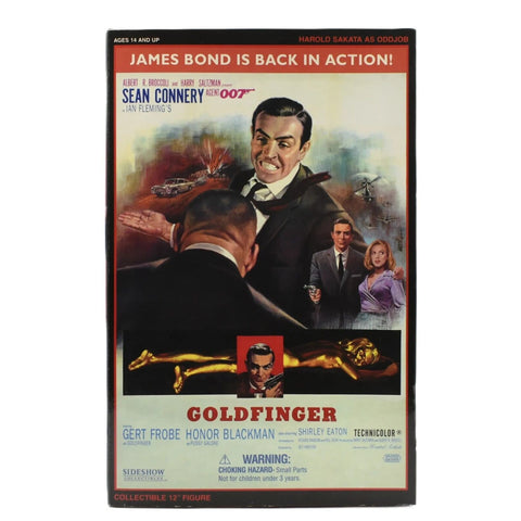 Sideshow James Bond Goldfinger - Harold Sakata as Oddjob 12’’ Action Figure - Toys & Games:Action Figures & Accessories:Action Figures
