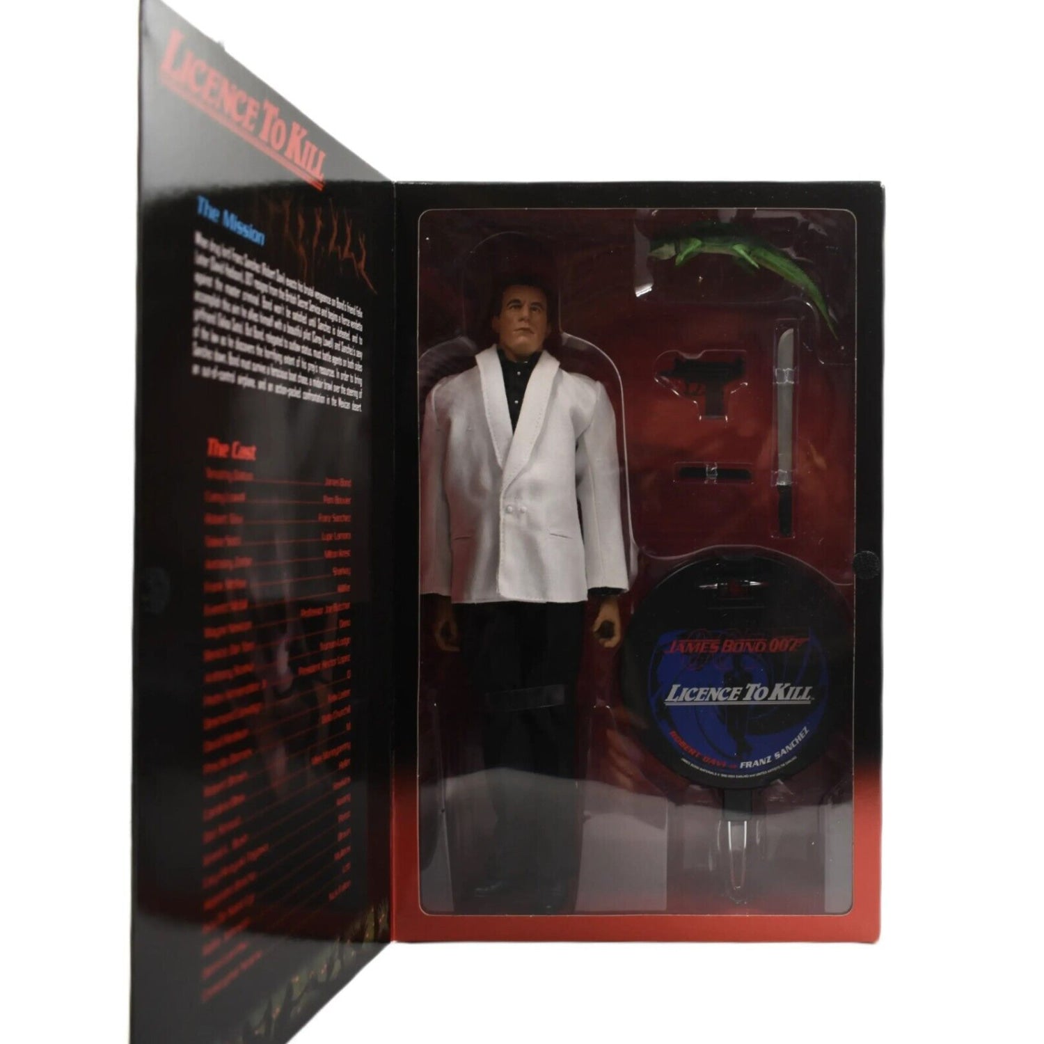 Sideshow James Bond License To Kill - Robert Davi as Franz Snachez Action Figure - Toys & Games:Action Figures & Accessories:Action Figures
