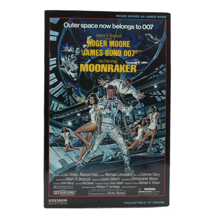Sideshow James Bond Moonraker - Roger Moore as Bond 12’’ Action Figure - Toys & Games:Action Figures & Accessories:Action Figures