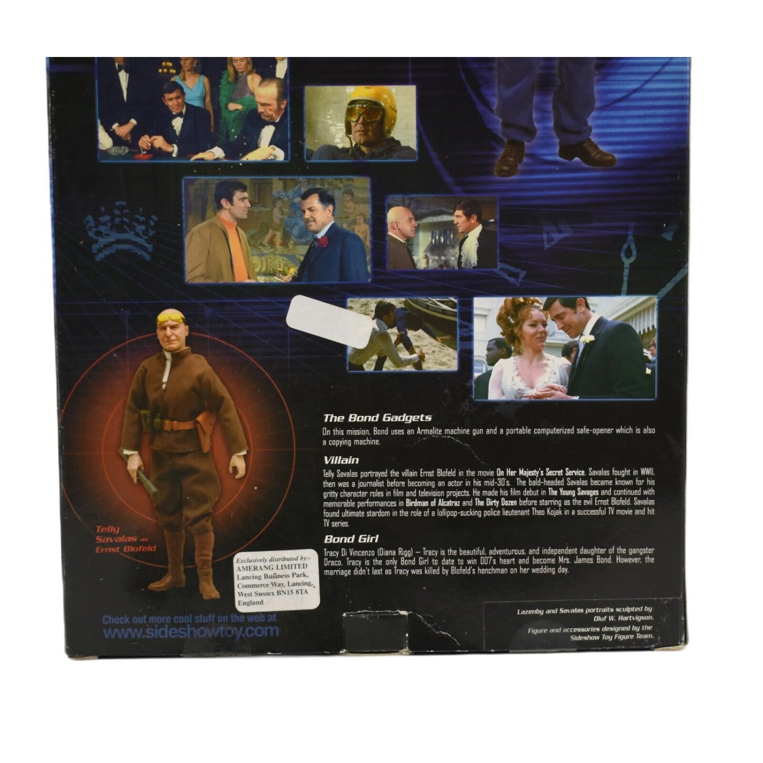 Sideshow James Bond On Her Majesty’s Secret Service - George Lazenby 12’’ Figure - Toys & Games:Action Figures & Accessories:Action Figures