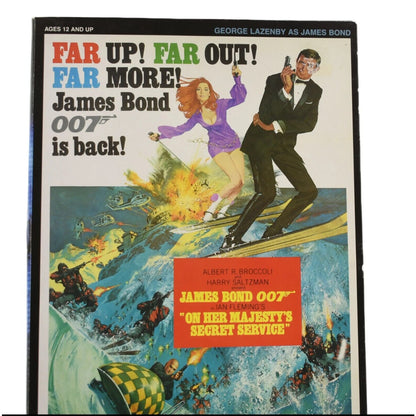 Sideshow James Bond On Her Majesty’s Secret Service - George Lazenby 12’’ Figure - Toys & Games:Action Figures & Accessories:Action Figures