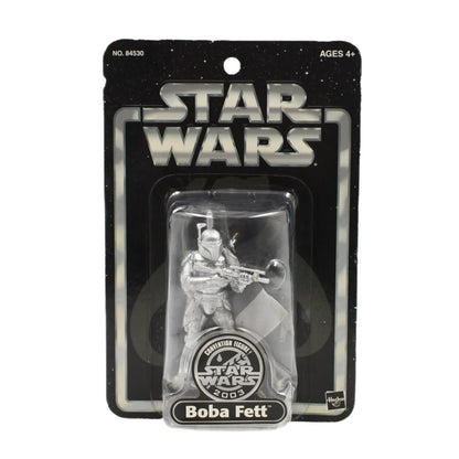 Star Wars 2003 Convention - Silver Boba Fett Exclusive Action Figure - Toys & Games:Action Figures & Accessories:Action Figures