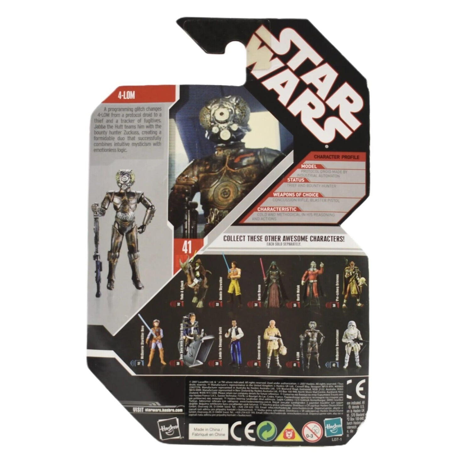 Star Wars 30th Anniversary - 4-LOM (The Empire Strikes Back) Action Figure - Toys & Games:Action Figures & Accessories:Action Figures