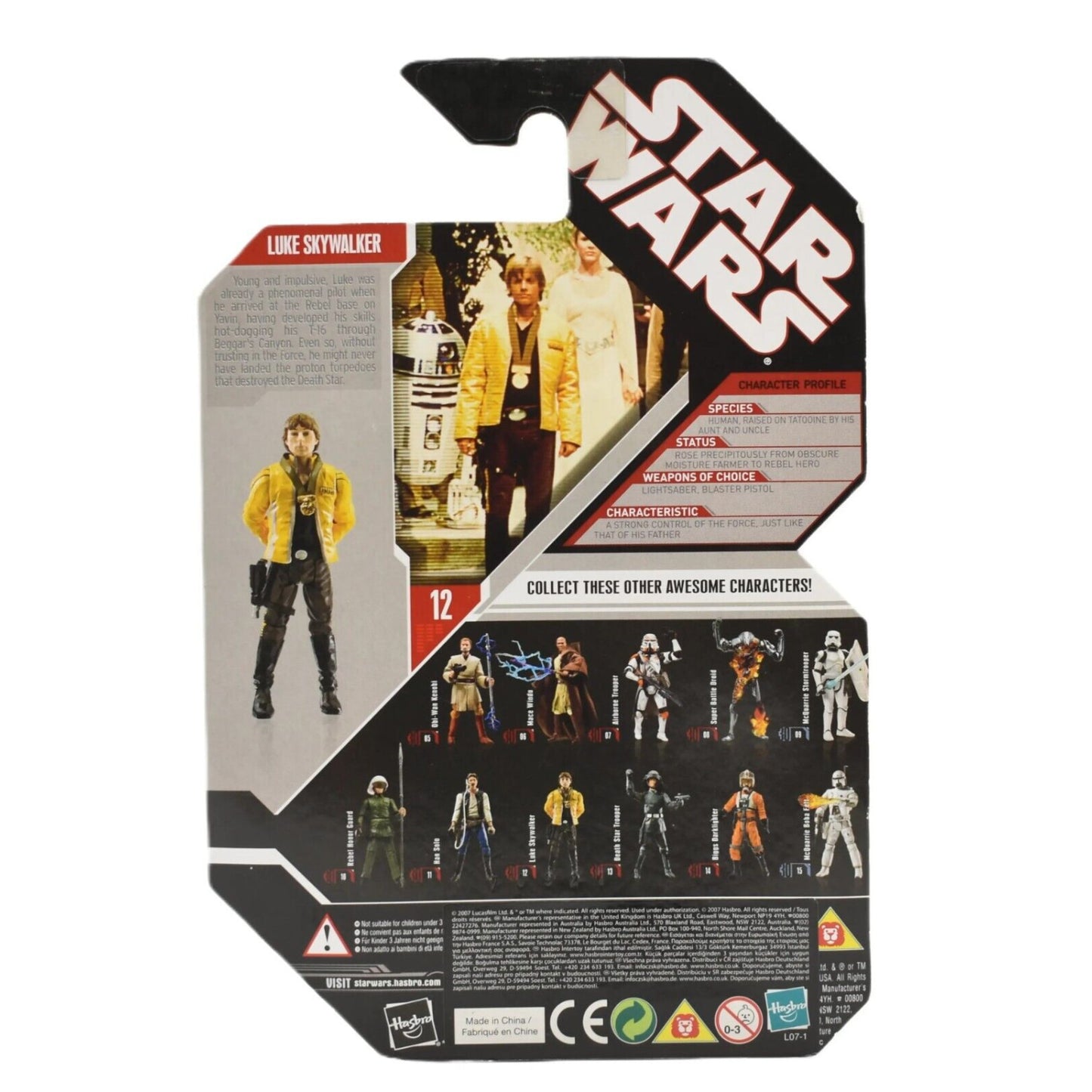 Star Wars 30th Anniversary - Luke Skywalker (A New Hope) Action Figure - Toys & Games:Action Figures & Accessories:Action Figures