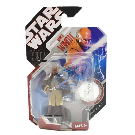 Star Wars 30th Anniversary - Mace Windu (ROTS) Action Figure - Toys & Games:Action Figures & Accessories:Action Figures