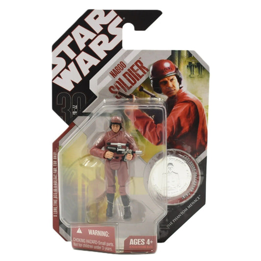 Star Wars 30th Anniversary - Naboo Soldier (The Phantom Menace) Action Figure - Toys & Games:Action Figures & Accessories:Action Figures