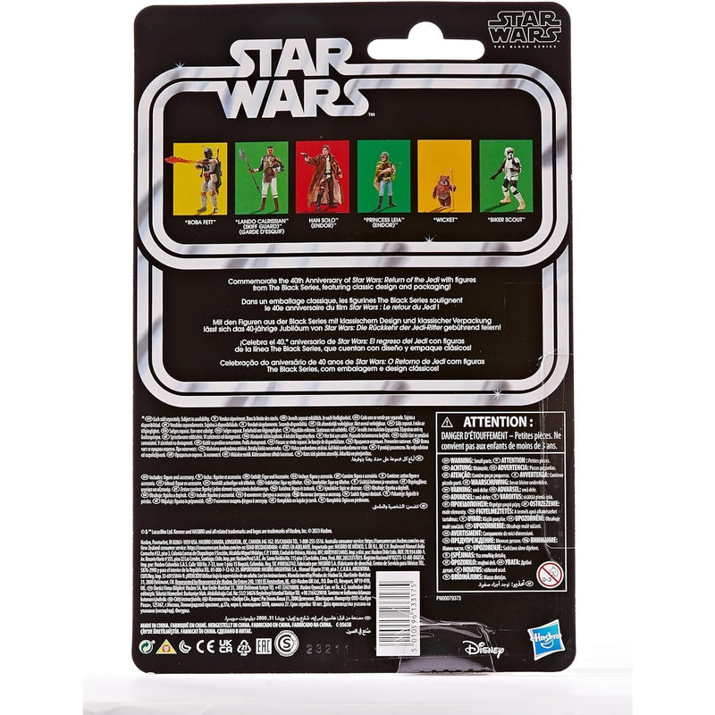 Star Wars 40th Anniversary Black Series - Han Solo Action Figure - Toys & Games:Action Figures & Accessories:Action Figures