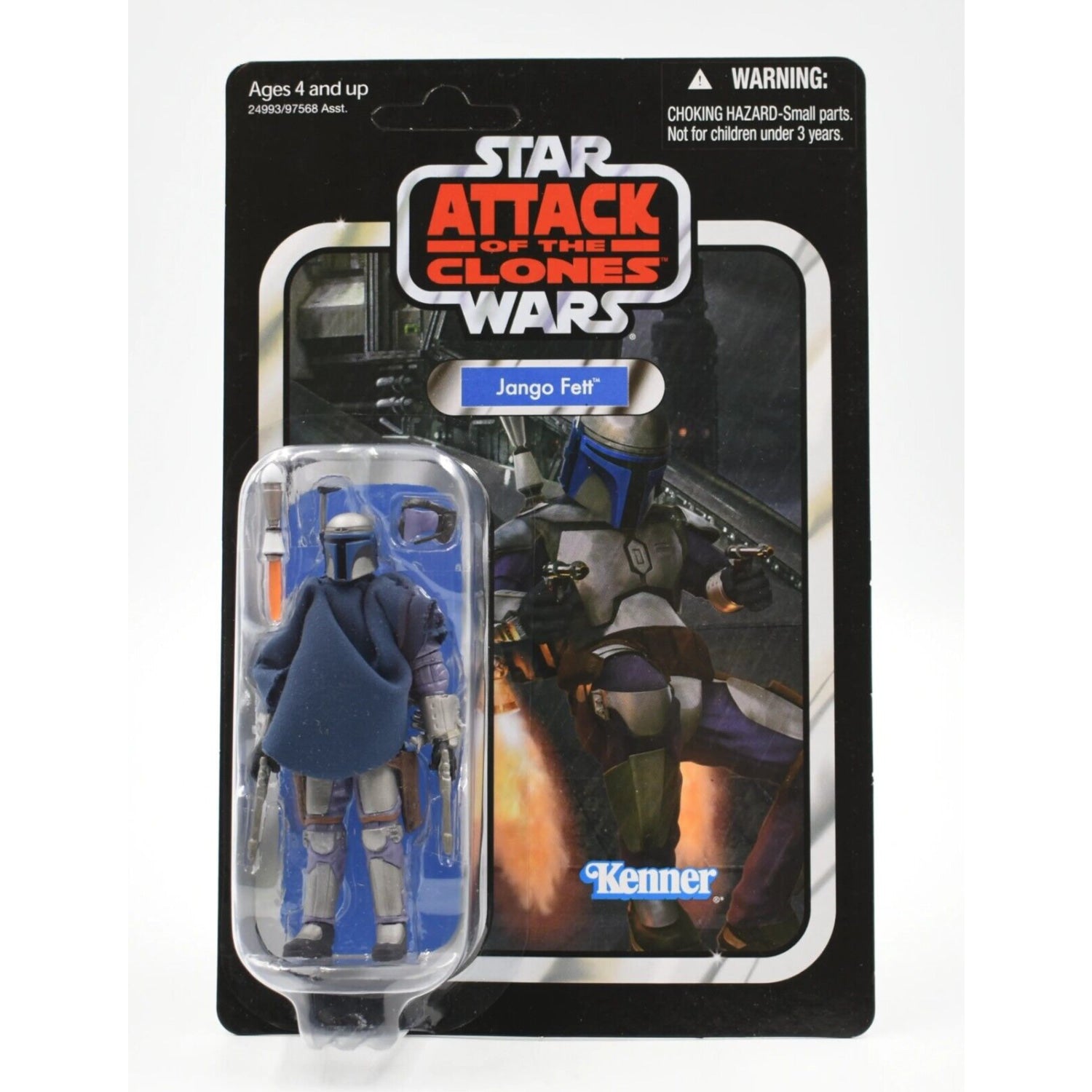 Star Wars AOTC The Vintage Collection - Jango Fett Action Figure VC34 - Toys & Games:Action Figures & Accessories:Action Figures