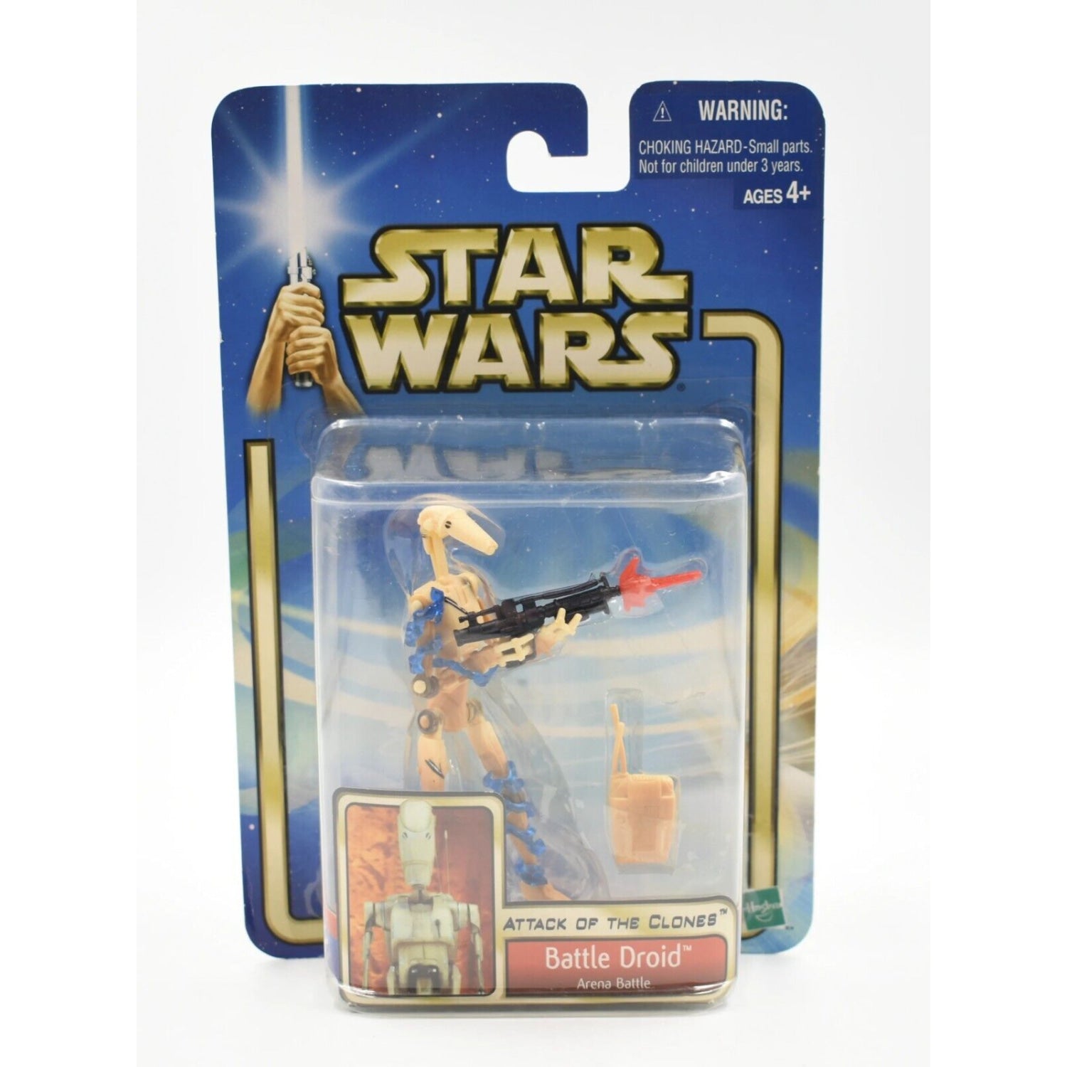 Star Wars Attack of the Clones - Battle Droid (Arena Battle) Action Figure - Toys & Games:Action Figures & Accessories:Action Figures