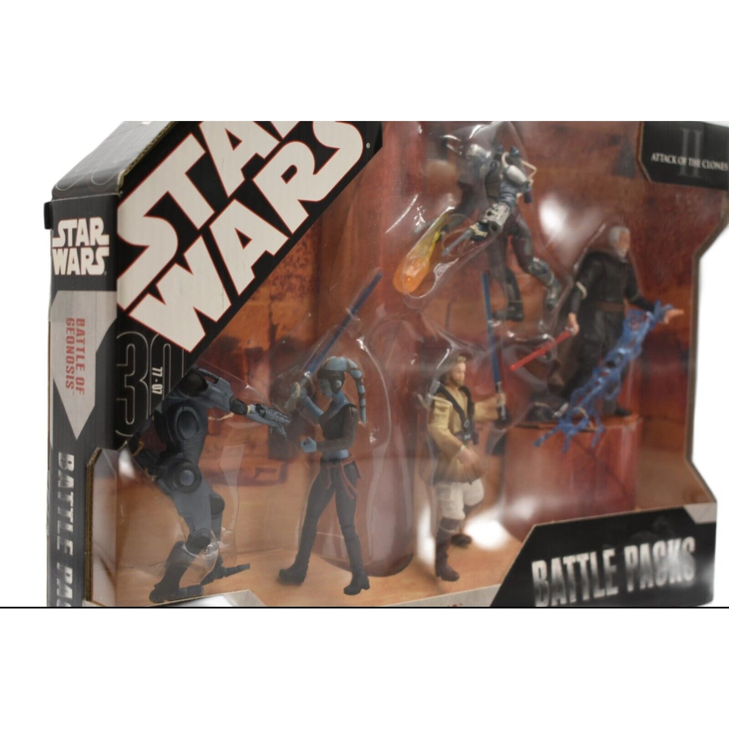 Star Wars Attack of The Clones Battle Packs Battle of Geonosis Action Figure Set - Toys & Games:Action Figures & Accessories:Action Figures