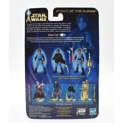 Star Wars Attack of The Clones - Boba Fett (Kamino Escape) Action Figure - Toys & Games:Action Figures & Accessories:Action Figures