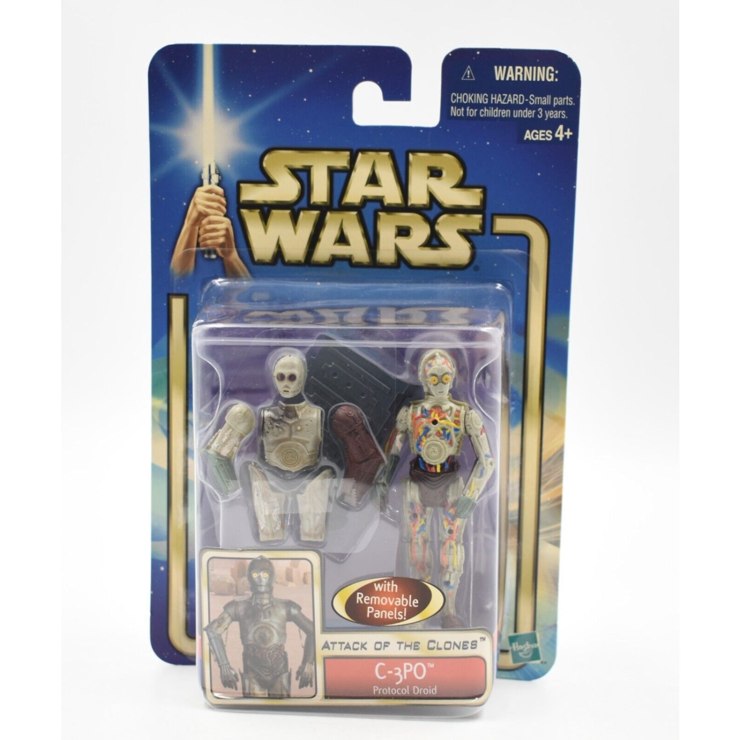 Star Wars Attack of The Clones - C-3PO (Protocol Droid) Action Figure - Toys & Games:Action Figures & Accessories:Action Figures