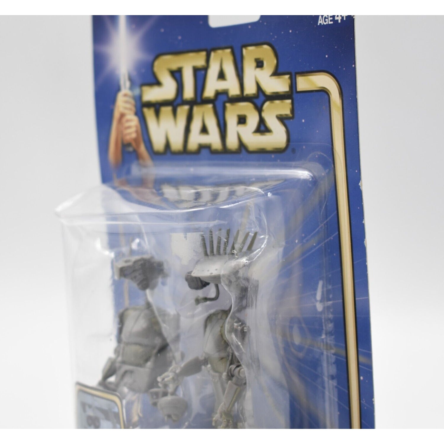 Star Wars Attack of The Clones - SP-4 & JN-66 (Research Droids) Action Figure - Toys & Games:Action Figures & Accessories:Action Figures