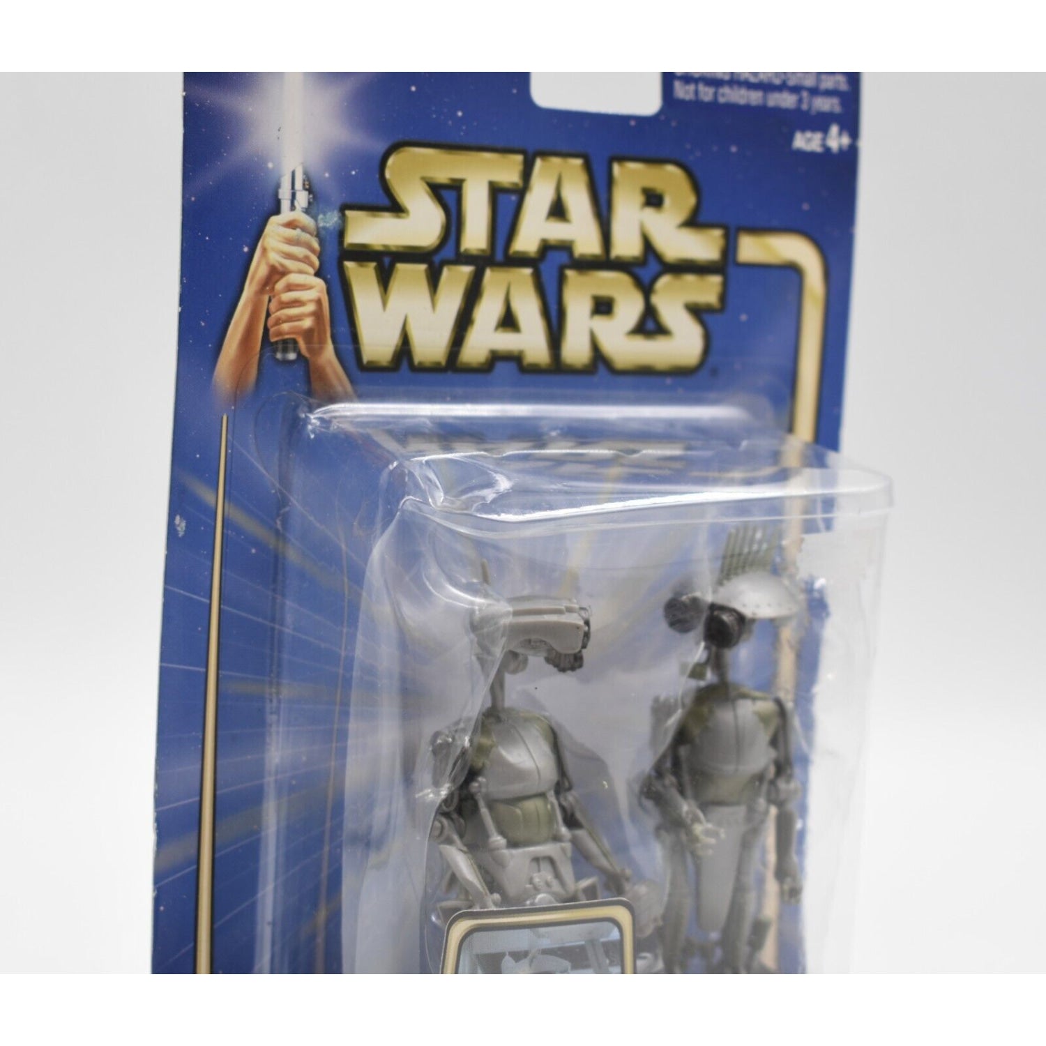 Star Wars Attack of The Clones - SP-4 & JN-66 (Research Droids) Action Figure - Toys & Games:Action Figures & Accessories:Action Figures