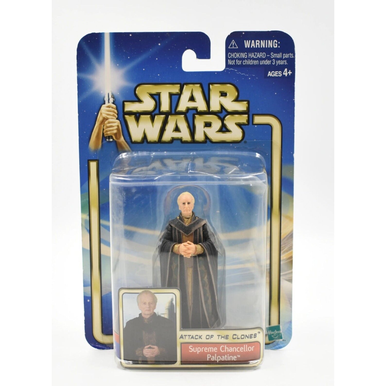 Star Wars Attack of the Clones - Supreme Chancellor Palptine Action Figure - Toys & Games:Action Figures & Accessories:Action Figures