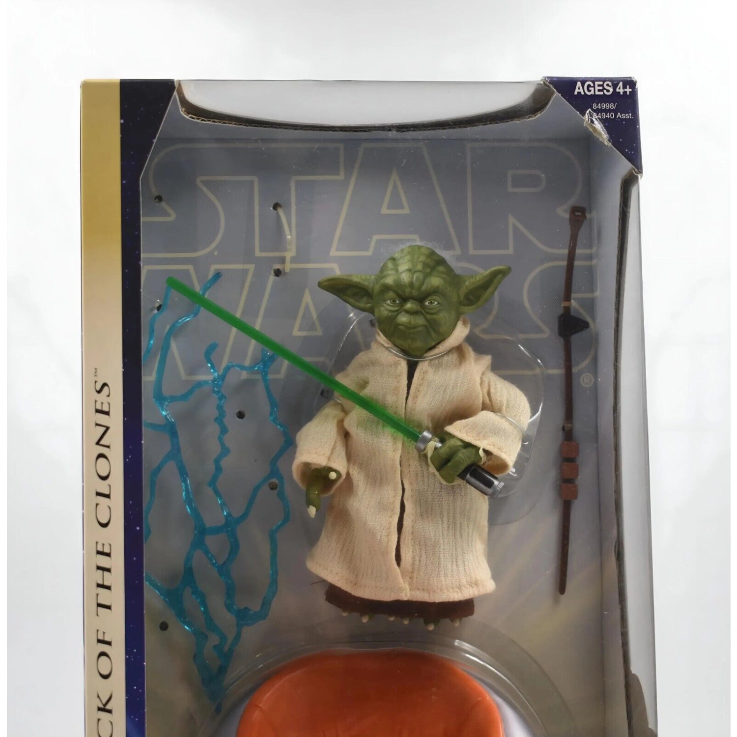 Star Wars Attack of The Clones - Ultimate Jedi Master Yoda 12’’ Action Figure - Toys & Games:Action Figures & Accessories:Action Figures