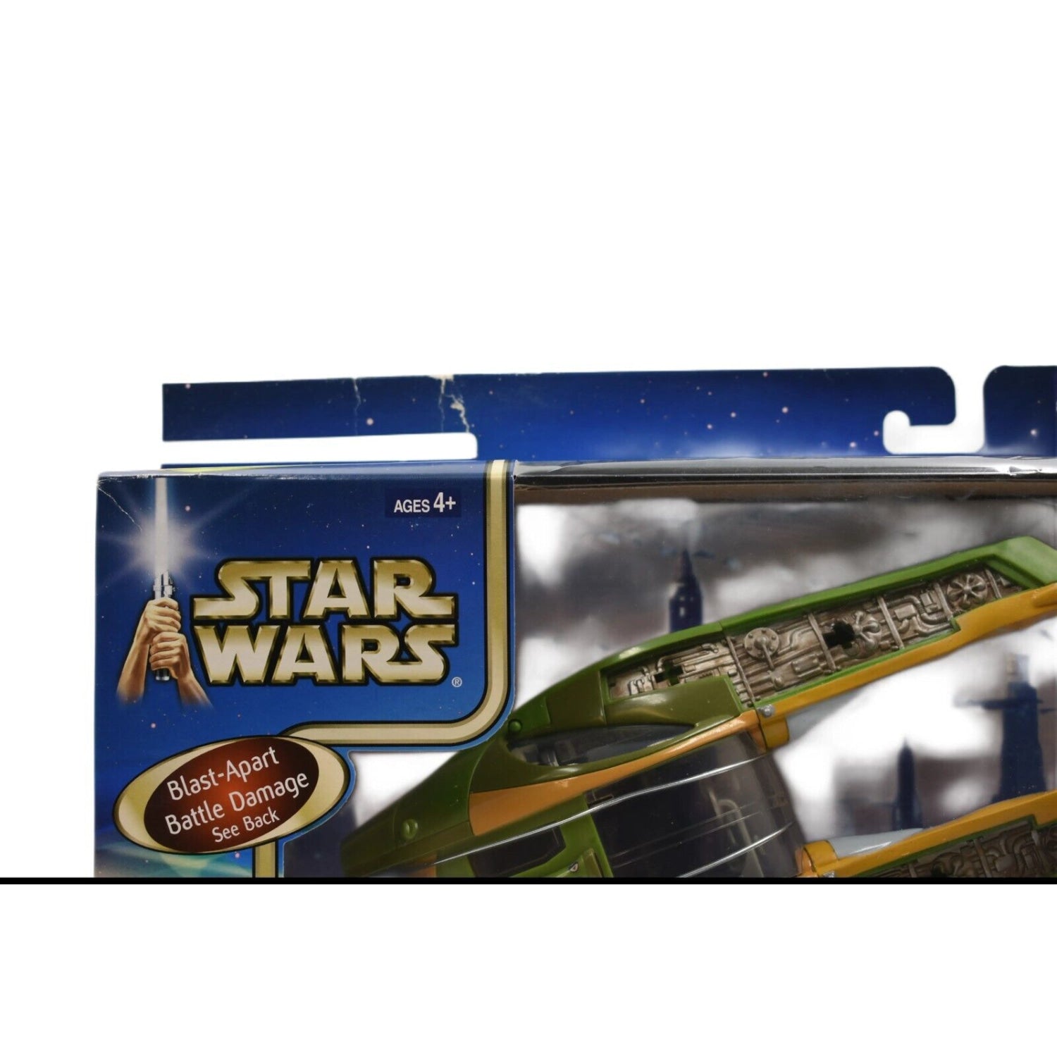 Star Wars Attack of The Clones - Zam Wesell Speeder with Blast-Off Panels - Toys & Games:Action Figures & Accessories:Action Figures