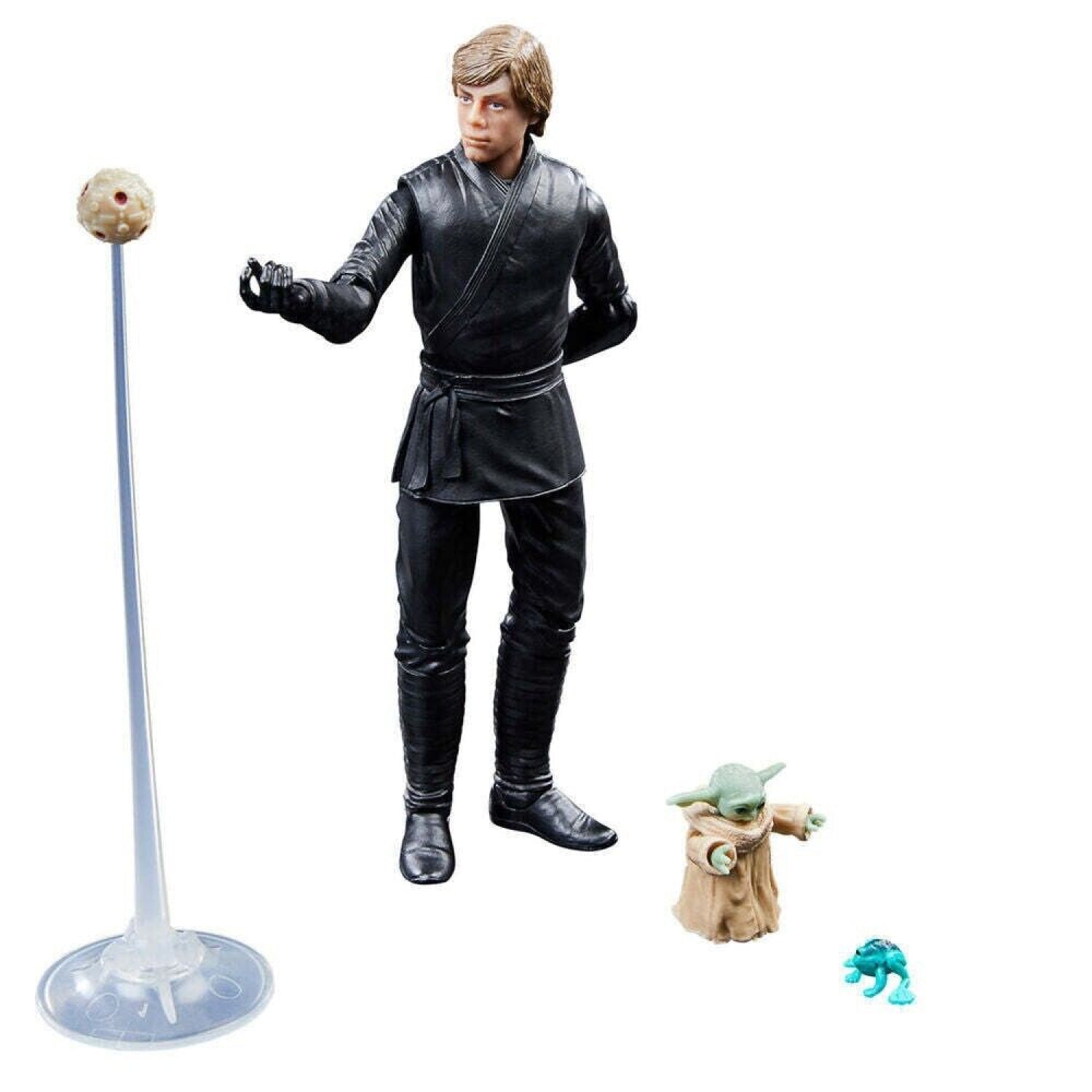 Star Wars Book of Boba The Black Series Luke Skywalker & Grogu Action Figure Set - Toys Games:Action Figures Accessories:Action