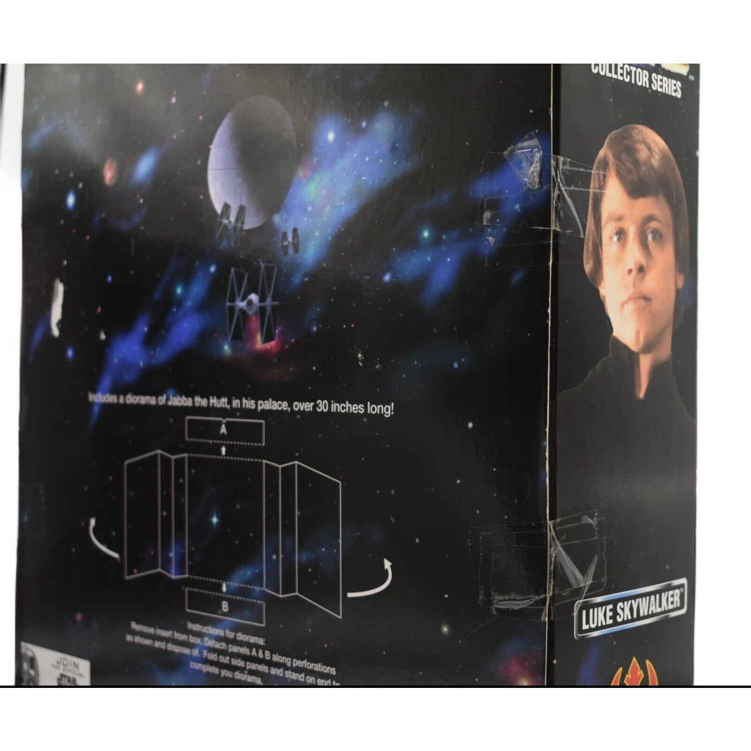 Star Wars Collector Series - Jedi Luke Skywalker Bib Fortuna 12’’ Action Figure Set - Toys & Games:Action Figures & Accessories:Action