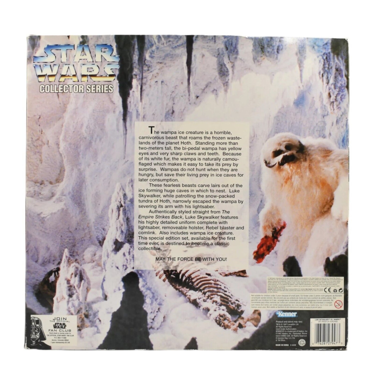 Star Wars Collector Series - Luke Skywalker vs Wampa 12’’ Scale Action Figure Set - Toys & Games:Action Figures & Accessories:Action Figures