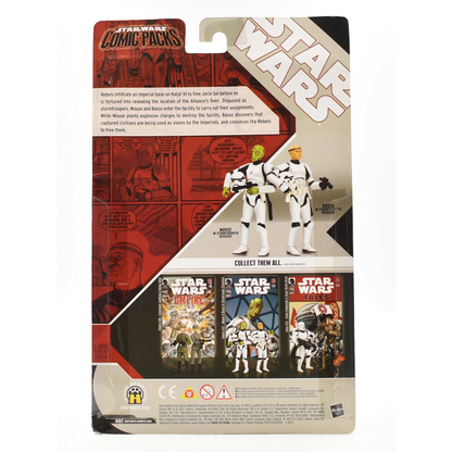 Star Wars Comic Packs #37 - Mouse & Basso in Disguise Action Figure 2-Pack - Toys & Games:Action Figures & Accessories:Action Figures