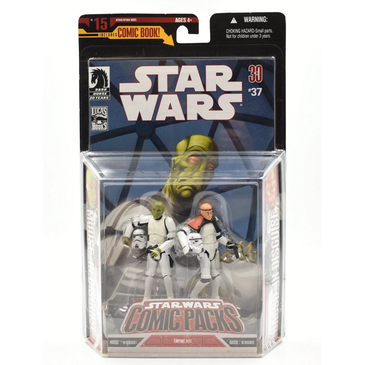 Star Wars Comic Packs #37 - Mouse & Basso in Disguise Action Figure 2-Pack - Toys & Games:Action Figures & Accessories:Action Figures