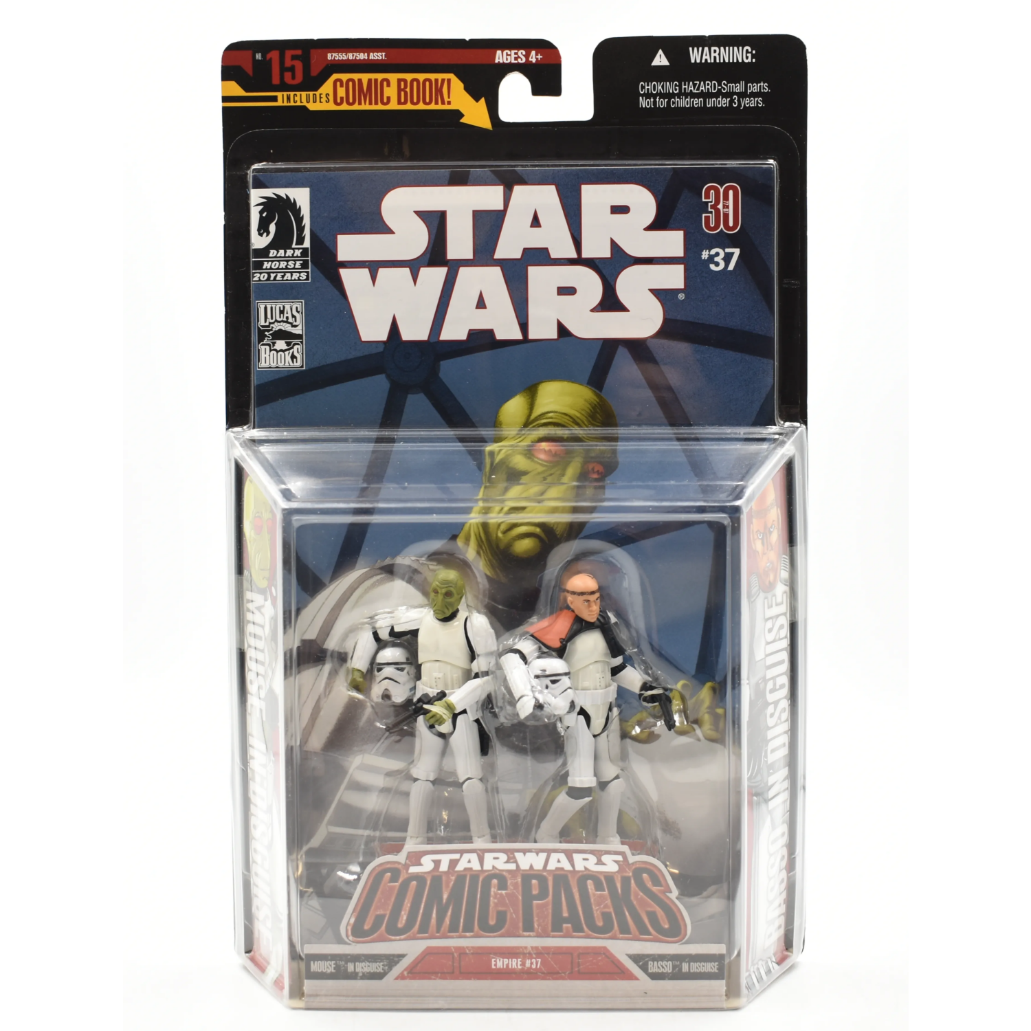 Star Wars Comic Packs #37 - Mouse & Basso in Disguise Action Figure 2-Pack - Toys & Games:Action Figures & Accessories:Action Figures