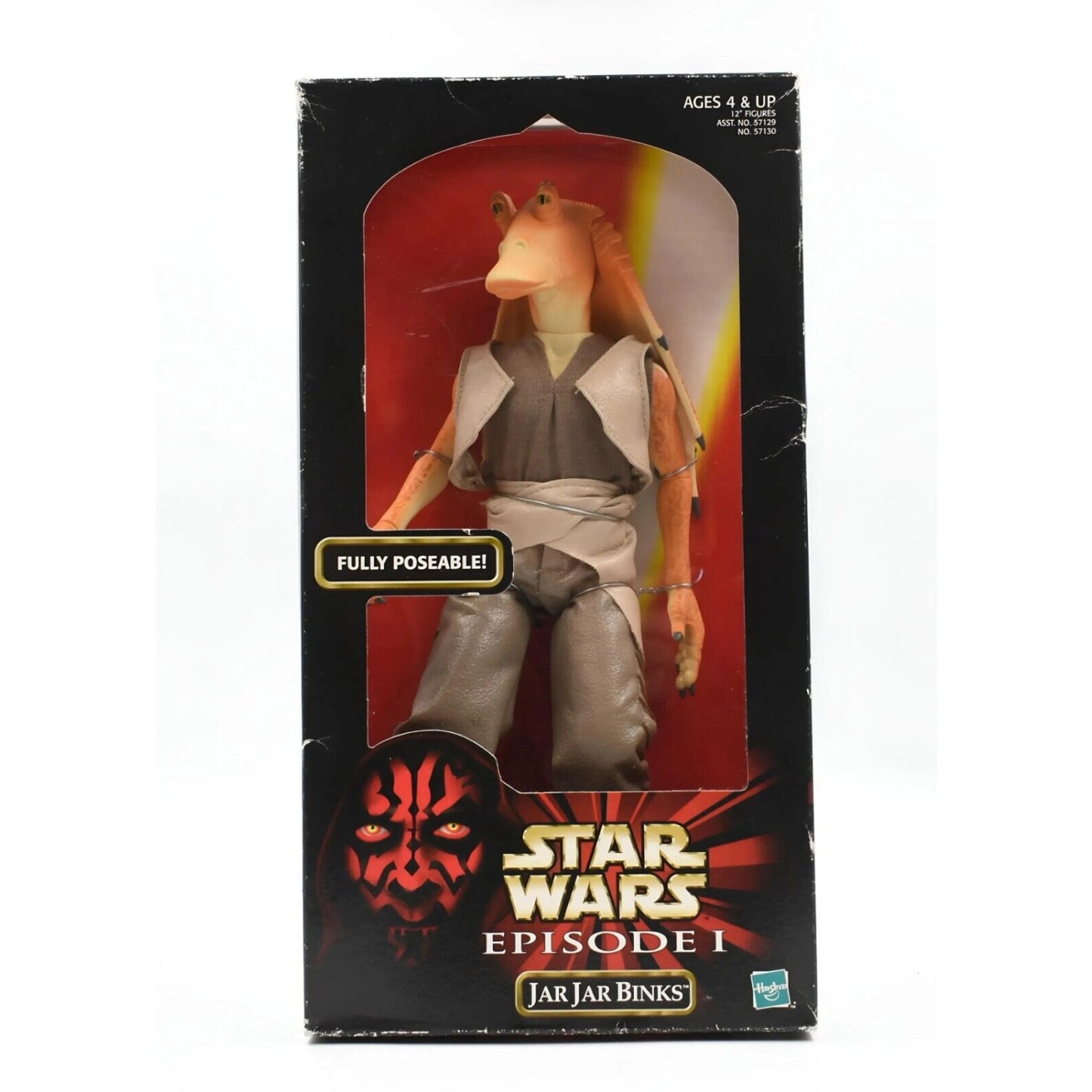 Star Wars Episode 1 - Jar Jar Binks 12’’ Action Figure - Toys & Games:Action Figures & Accessories:Action Figures