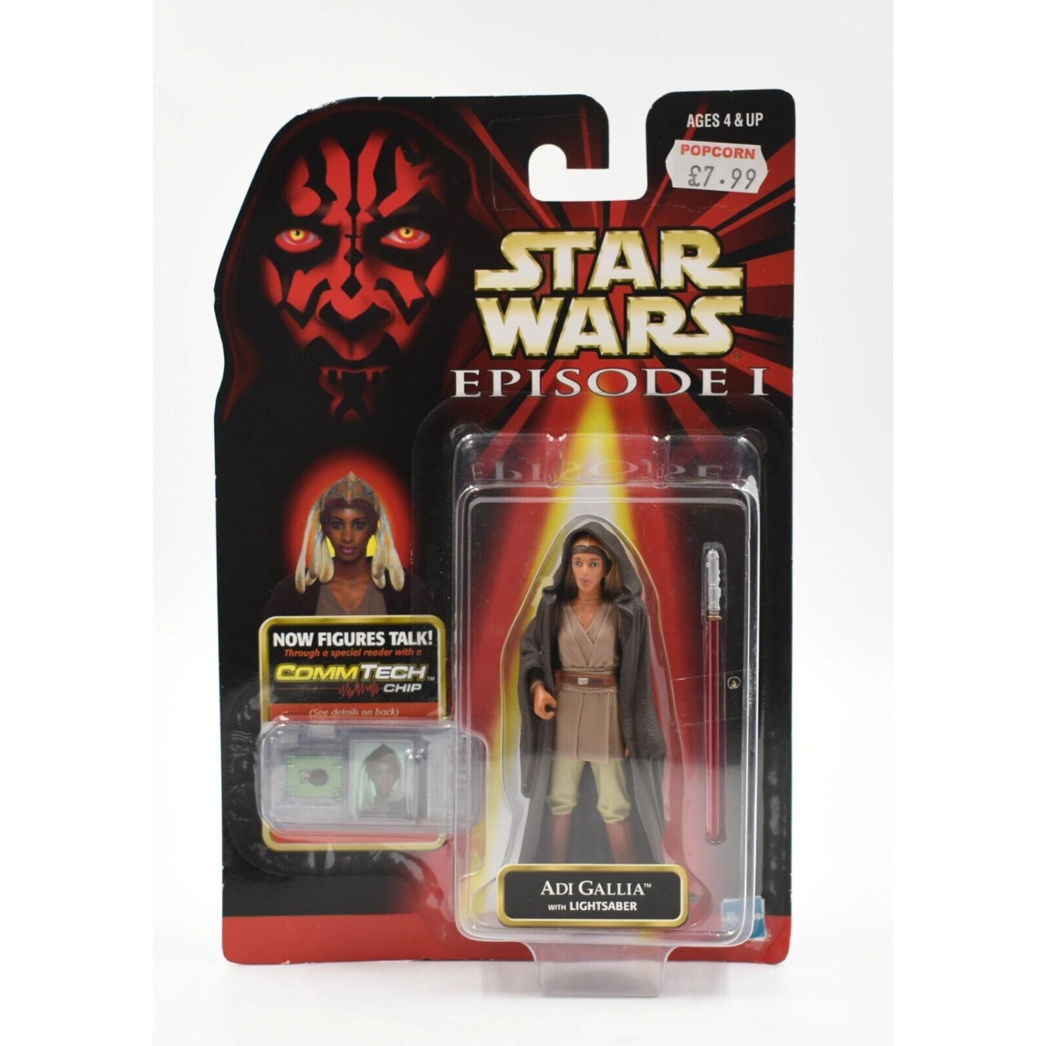 Star Wars Episode 1 The Phantom Menace - Adi Gallia (Jedi Master) Action Figure - Toys & Games:Action Figures & Accessories:Action Figures