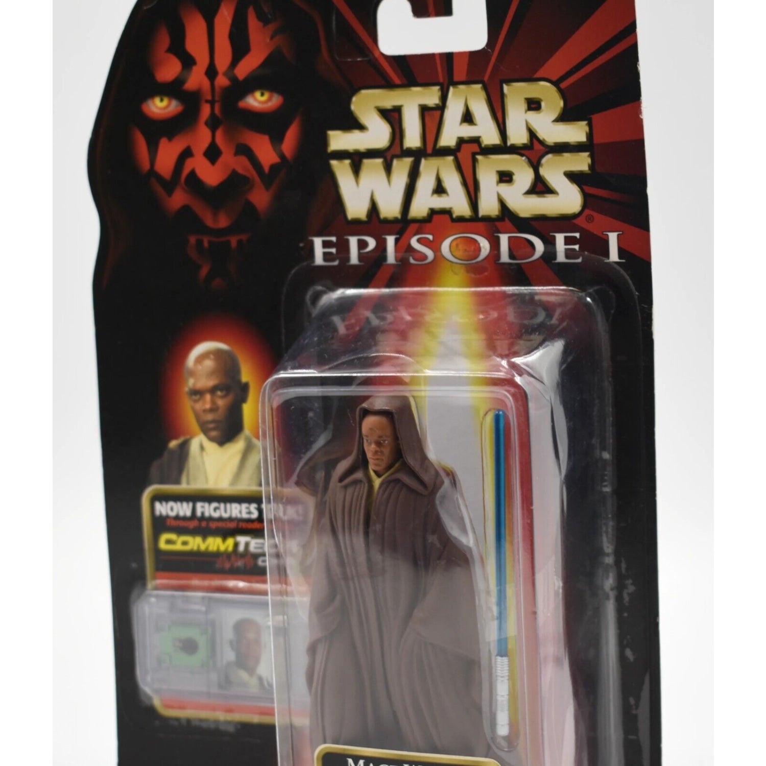 Star Wars Episode 1 The Phantom Menace - Mace Windu (Jedi Master) Action Figure - Toys & Games:Action Figures & Accessories:Action Figures