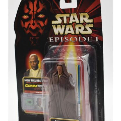 Star Wars Episode 1 The Phantom Menace - Mace Windu (Jedi Master) Action Figure - Toys & Games:Action Figures & Accessories:Action Figures