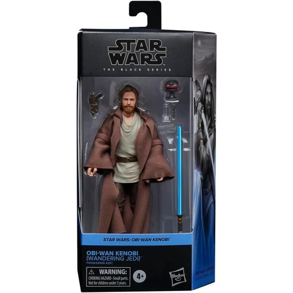 Star Wars Kenobi The Black Series Obi - Wan (Wandering Jedi) Action Figure - Toys & Games:Action Figures Accessories:Action