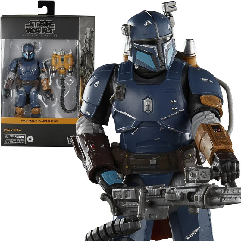 Star Wars Mandalorian The Black Series - Paz Vizsla Deluxe Action Figure - Toys & Games:Action Figures & Accessories:Action Figures
