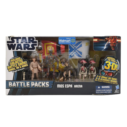 Star Wars Movie Heroes Battle Packs - Mos Espa Arena Action Figure Set - Toys & Games:Action Figures & Accessories:Action Figures