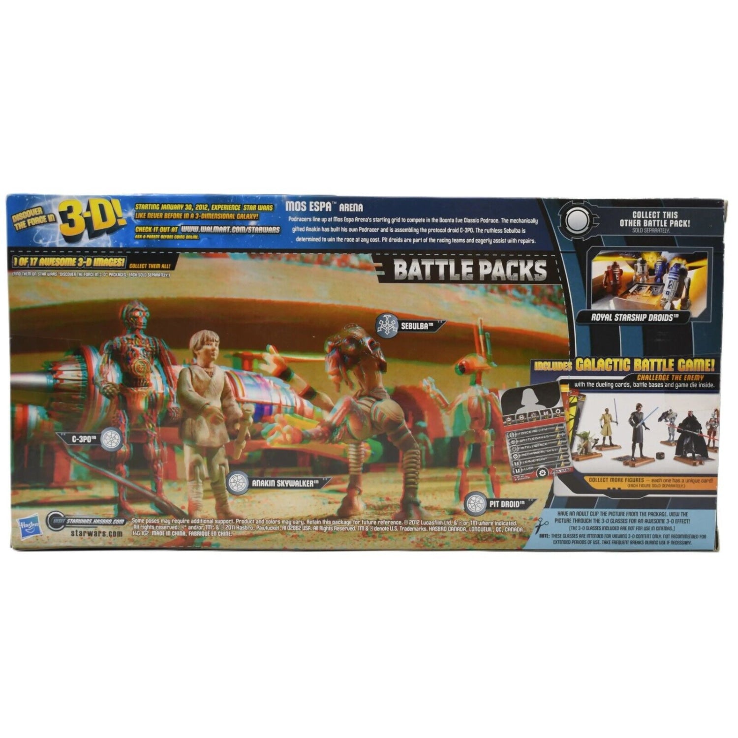 Star Wars Movie Heroes Battle Packs - Mos Espa Arena Action Figure Set - Toys & Games:Action Figures & Accessories:Action Figures