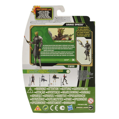 Star Wars Movie Heroes The Clone Wars - CW02 Savage Opress Action Figure - Toys & Games:Action Figures & Accessories:Action Figures