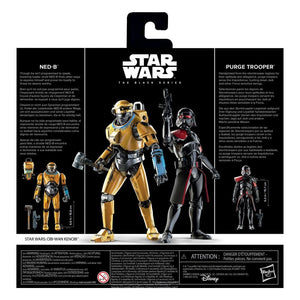 Star Wars Obi-Wan Kenobi The Black Series - NED-B & Purge Trooper Exclusive 2-Pack PRE-ORDER