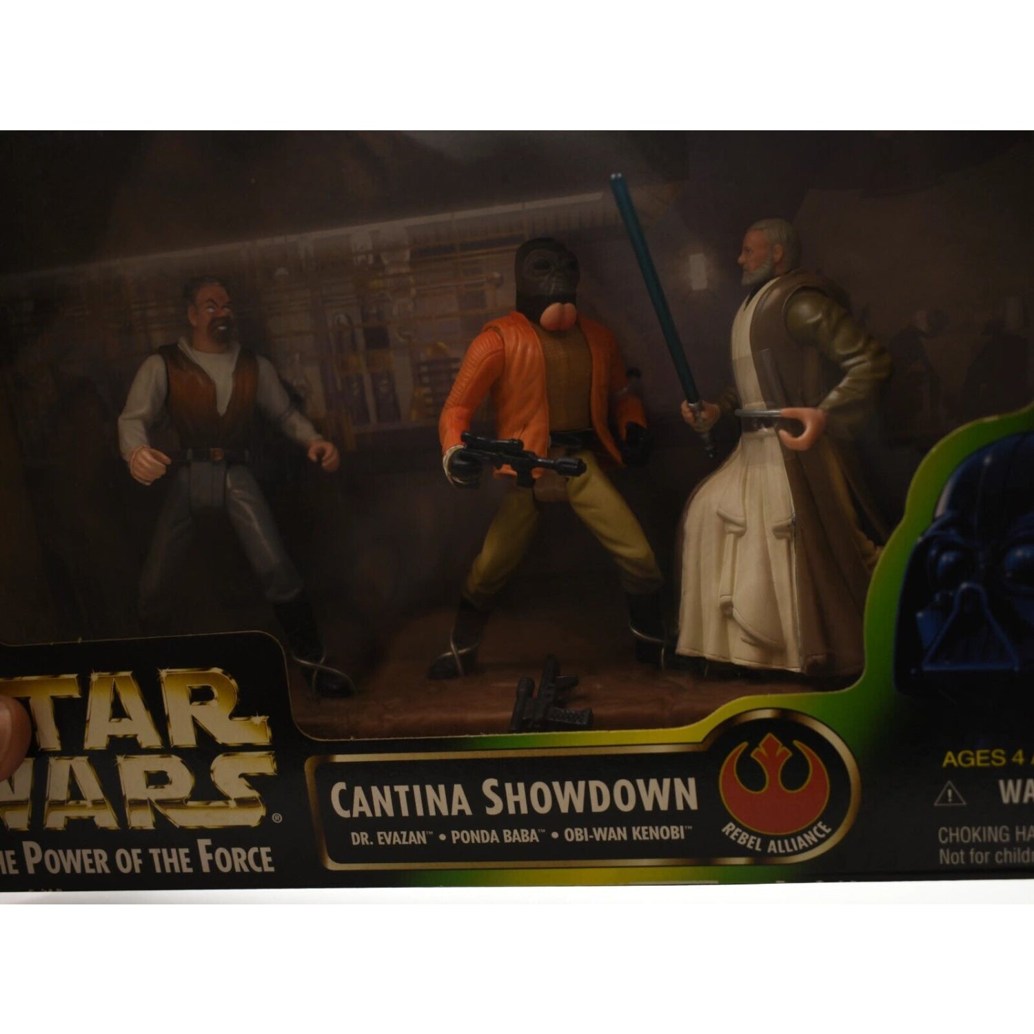 Star Wars Power of The Force Cinema Scene - Cantina Showdown Action Figure Set - Toys & Games:Action Figures & Accessories:Action Figures