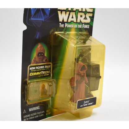 Star Wars Power of The Force CommTech - Jawa and Gonk Droid Action Figure - Toys & Games:Action Figures & Accessories:Action Figures