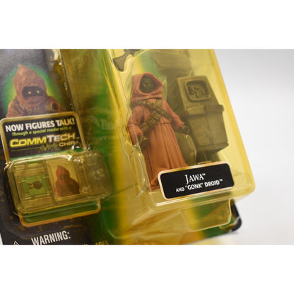 Star Wars Power of The Force CommTech - Jawa and Gonk Droid Action Figure - Toys & Games:Action Figures & Accessories:Action Figures