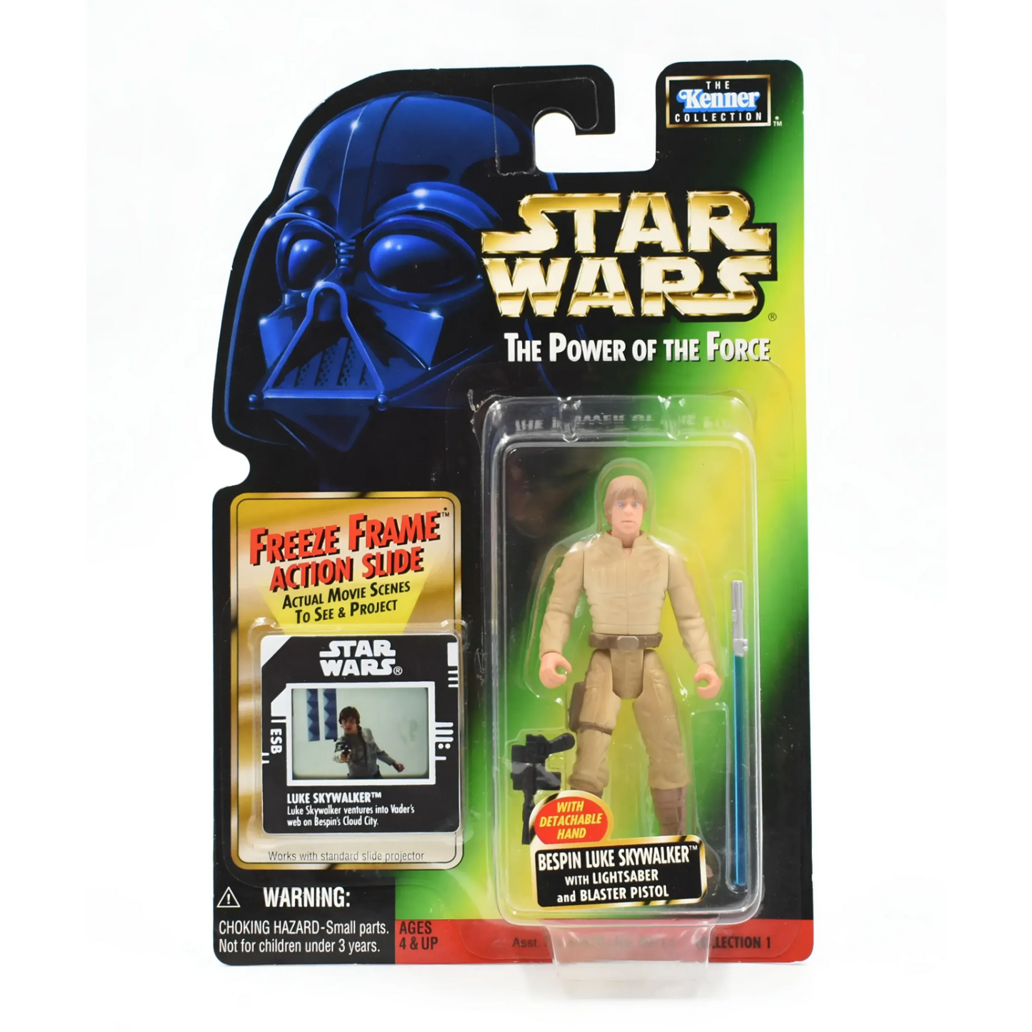 Star Wars Power of The Force Freeze Frame - Bespin Luke Skywalker Action Figure - Toys & Games:Action Figures & Accessories:Action Figures