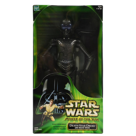 Star Wars Power of The Jedi Death Star Droid with Mouse Droid 12’’ Action Figure - Toys & Games:Action Figures & Accessories:Action Figures