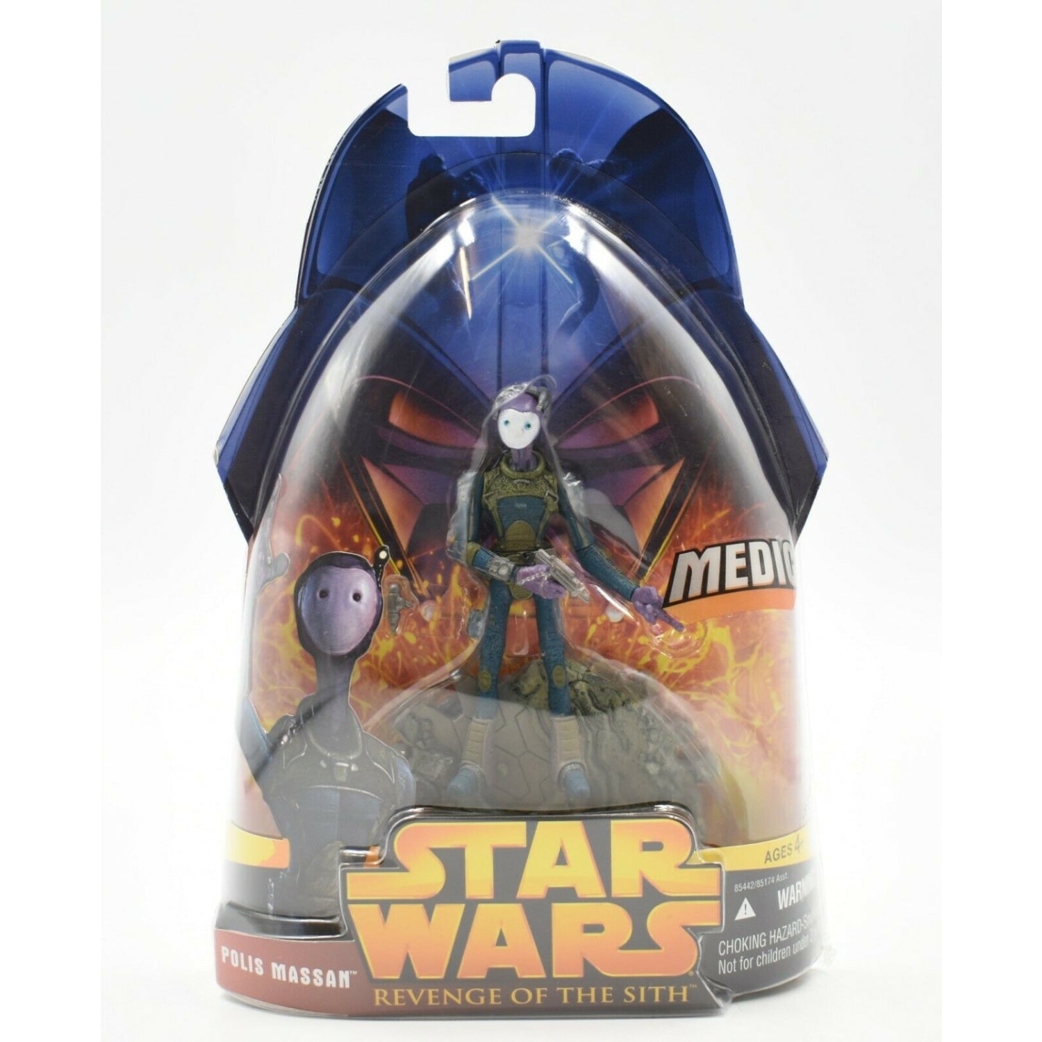 Star Wars Revenge of the Sith - #39 Polis Massan Action Figure - Toys & Games:Action Figures:TV Movies & Video Games